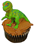 dinosaur  cupcake