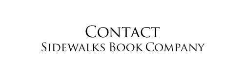 Contact Sidewalks Book Company